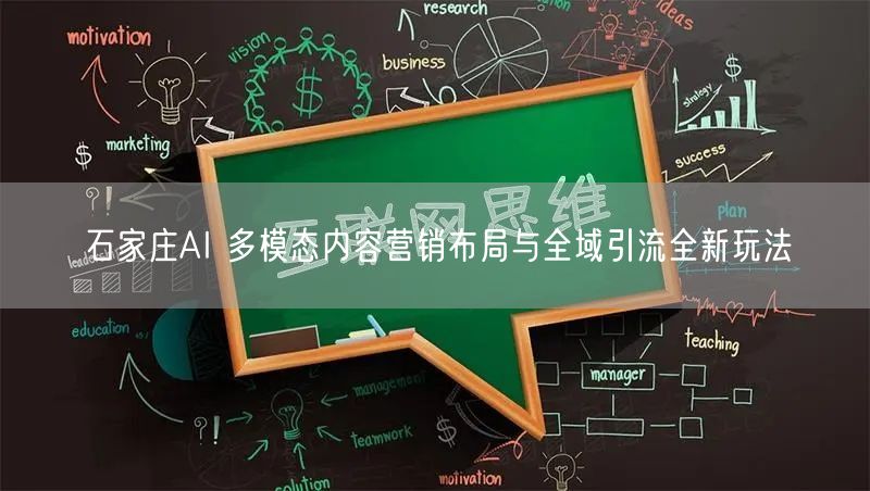石家庄AI 多模态内容营销布局与全域引流全新玩法