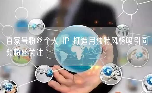 百家号粉丝个人 IP 打造用独特风格吸引同频粉丝关注