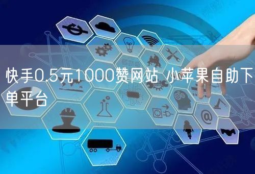 快手0.5元1000赞网站 小苹果自助下单平台