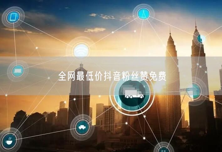 全网最低价抖音粉丝赞免费
