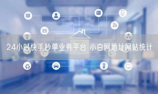 24小时快手秒单业务平台 小白网地址网站统计