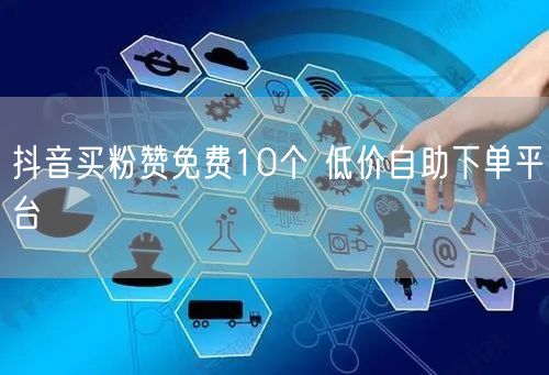 抖音买粉赞免费10个 低价自助下单平台
